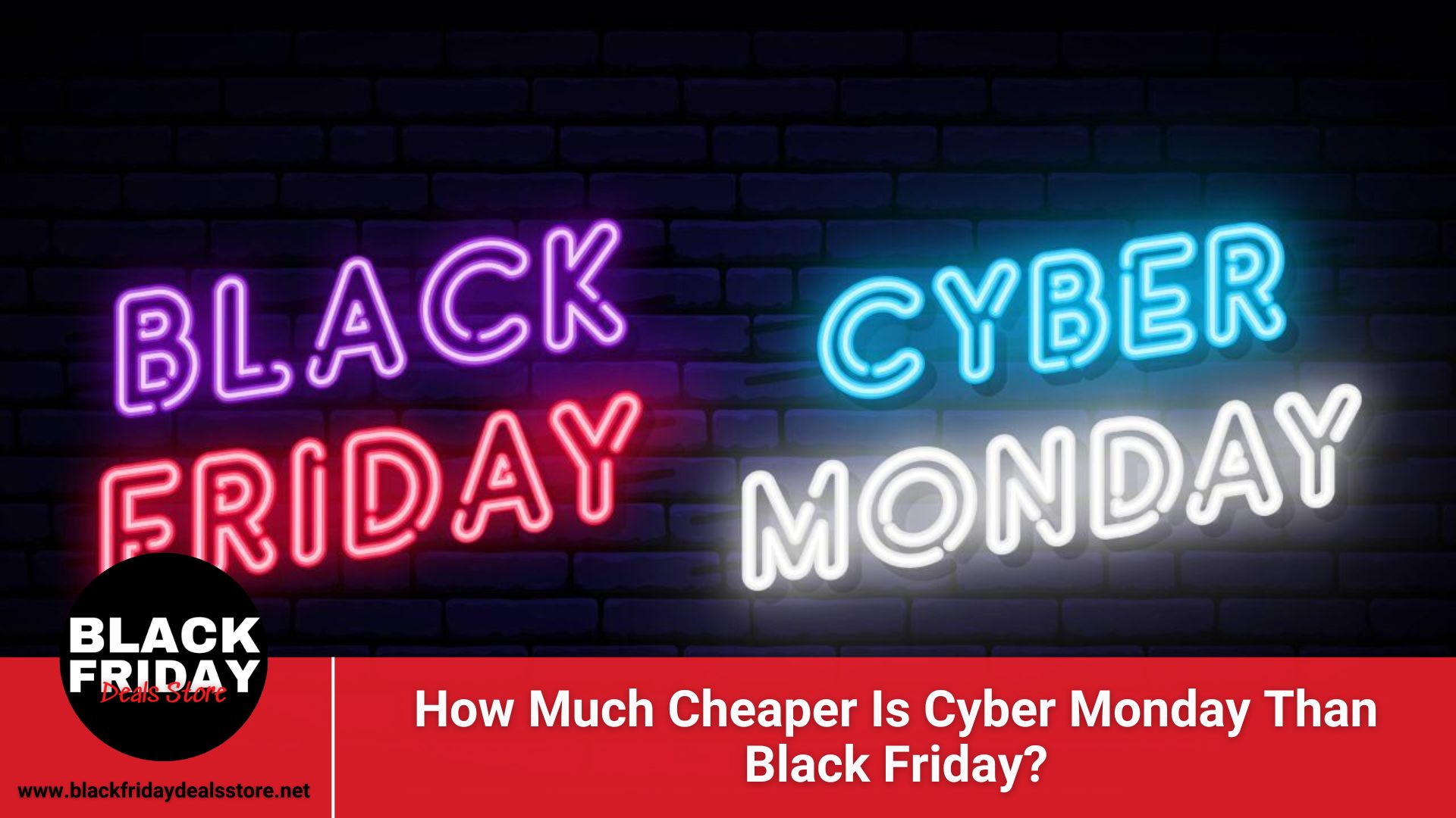How Much Cheaper Is Cyber Monday Than Black Friday