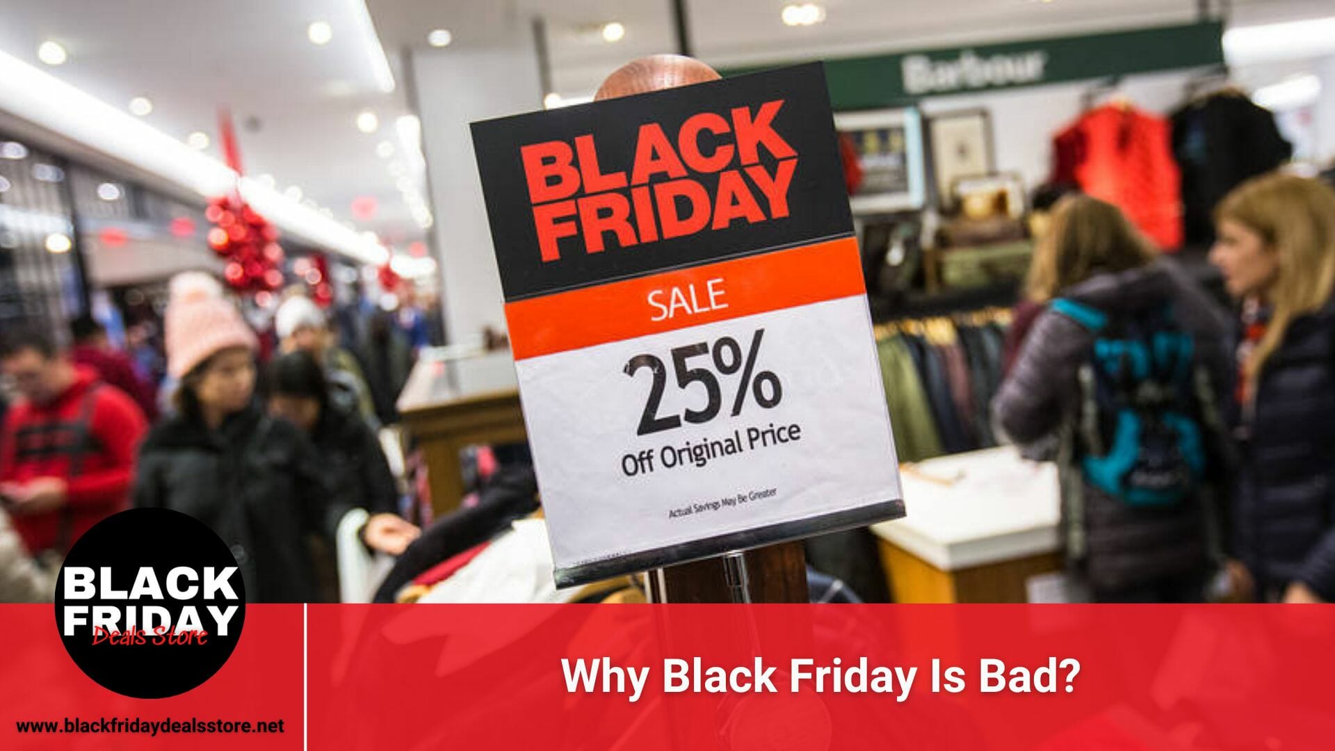 Why Black Friday Is Bad
