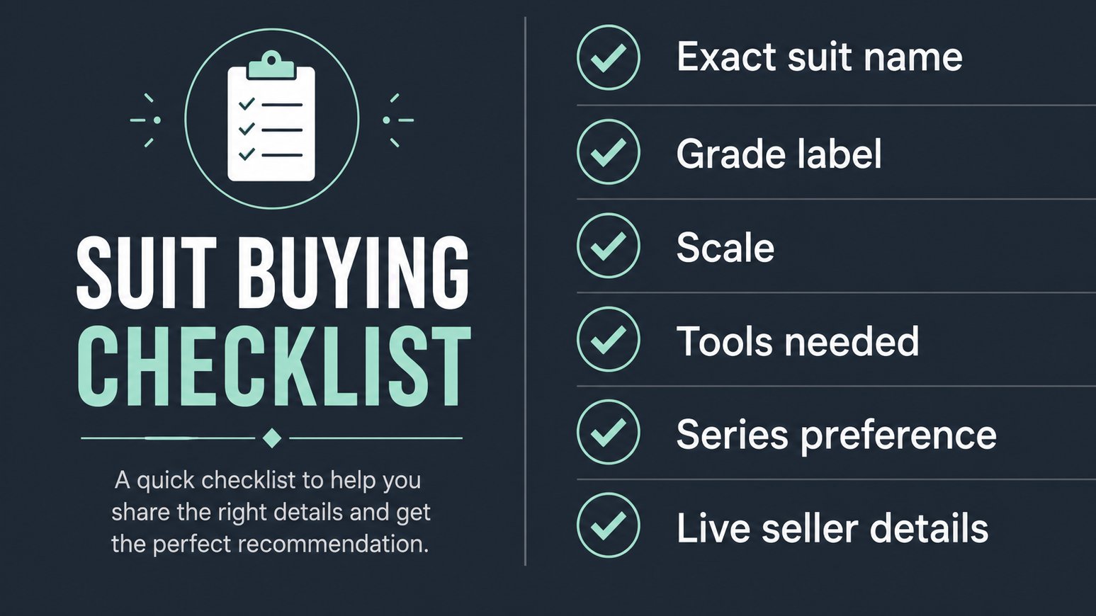 Checklist for avoiding common Gunpla buying mistakes