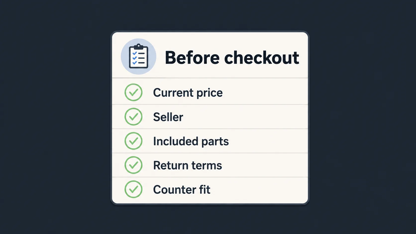 Air fryer checkout checklist for deal comparison