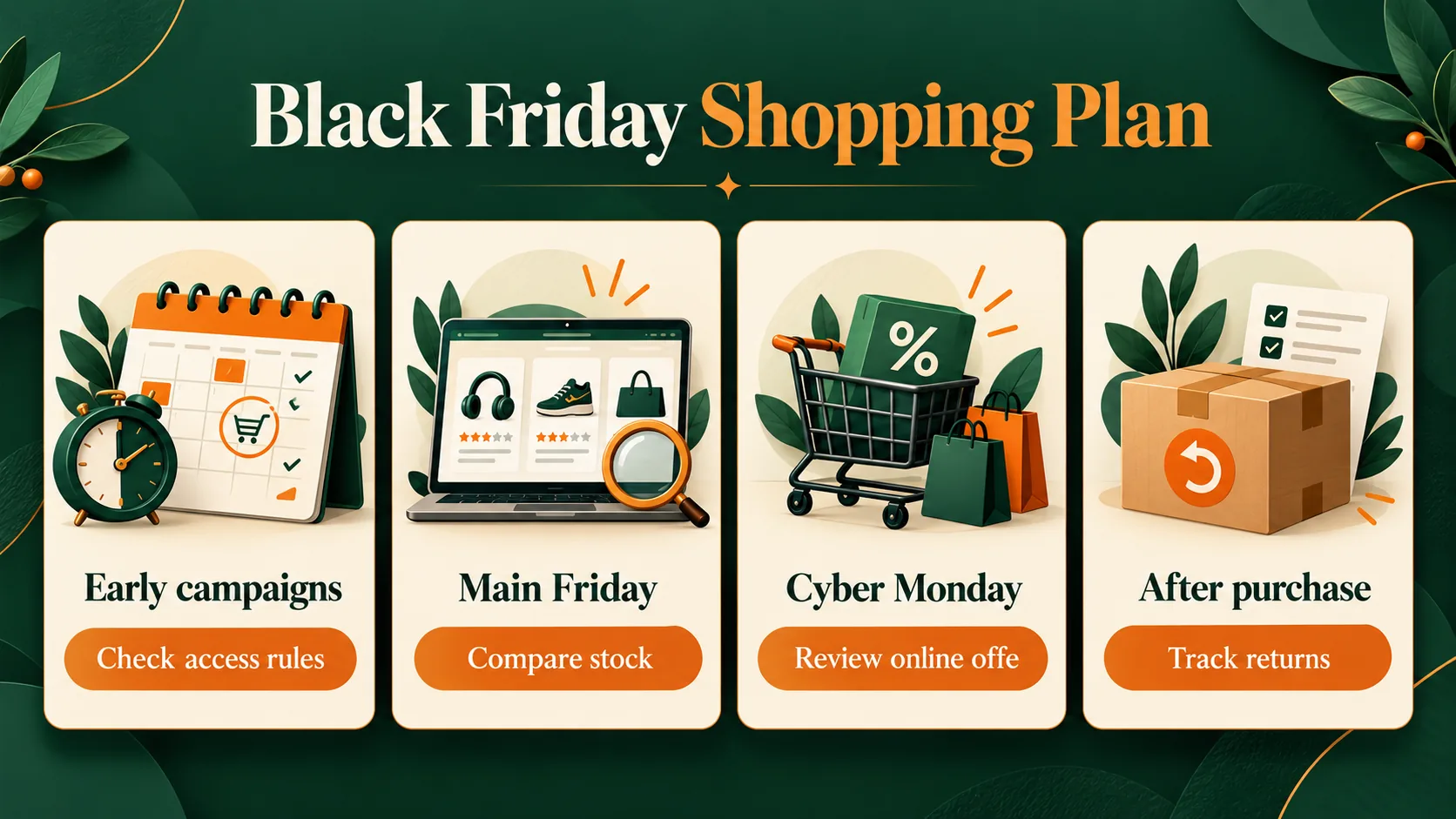 Comparison of shopping actions before, during, and after Black Friday