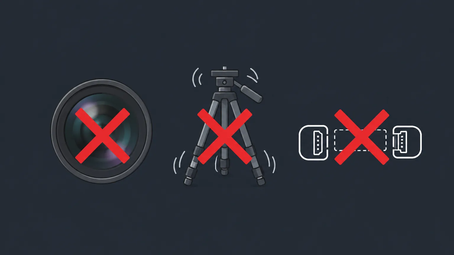 Infographic showing common mistakes to avoid when buying optics.
