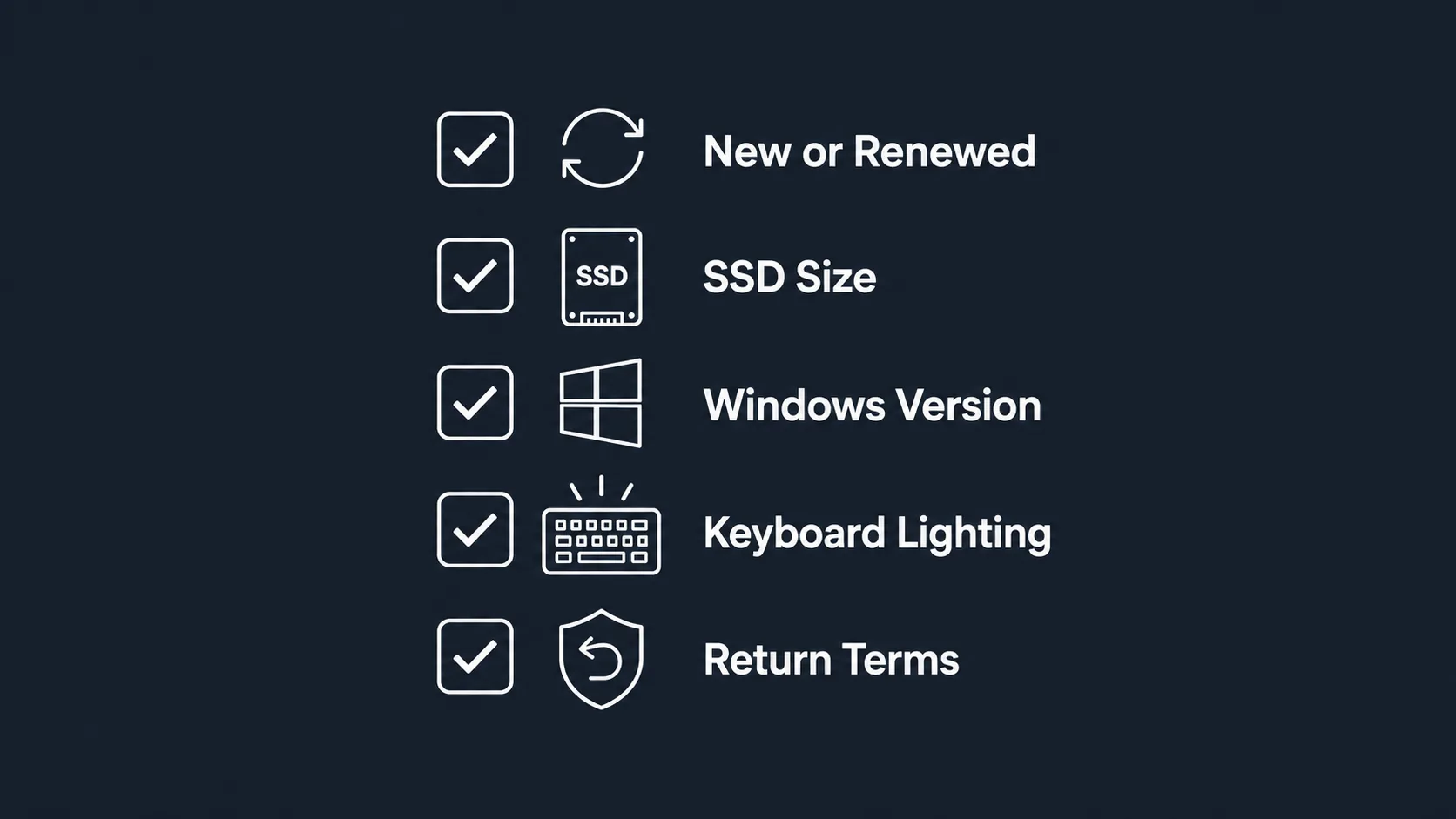 Checklist for avoiding Acer Swift 3 buying mistakes