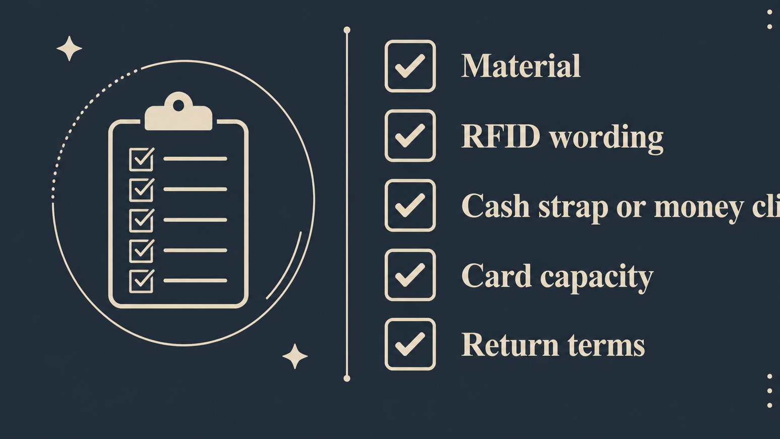 Ridge Wallet Black Friday/Cyber Monday Sale 12 Checklist of slim wallet details to review before buying