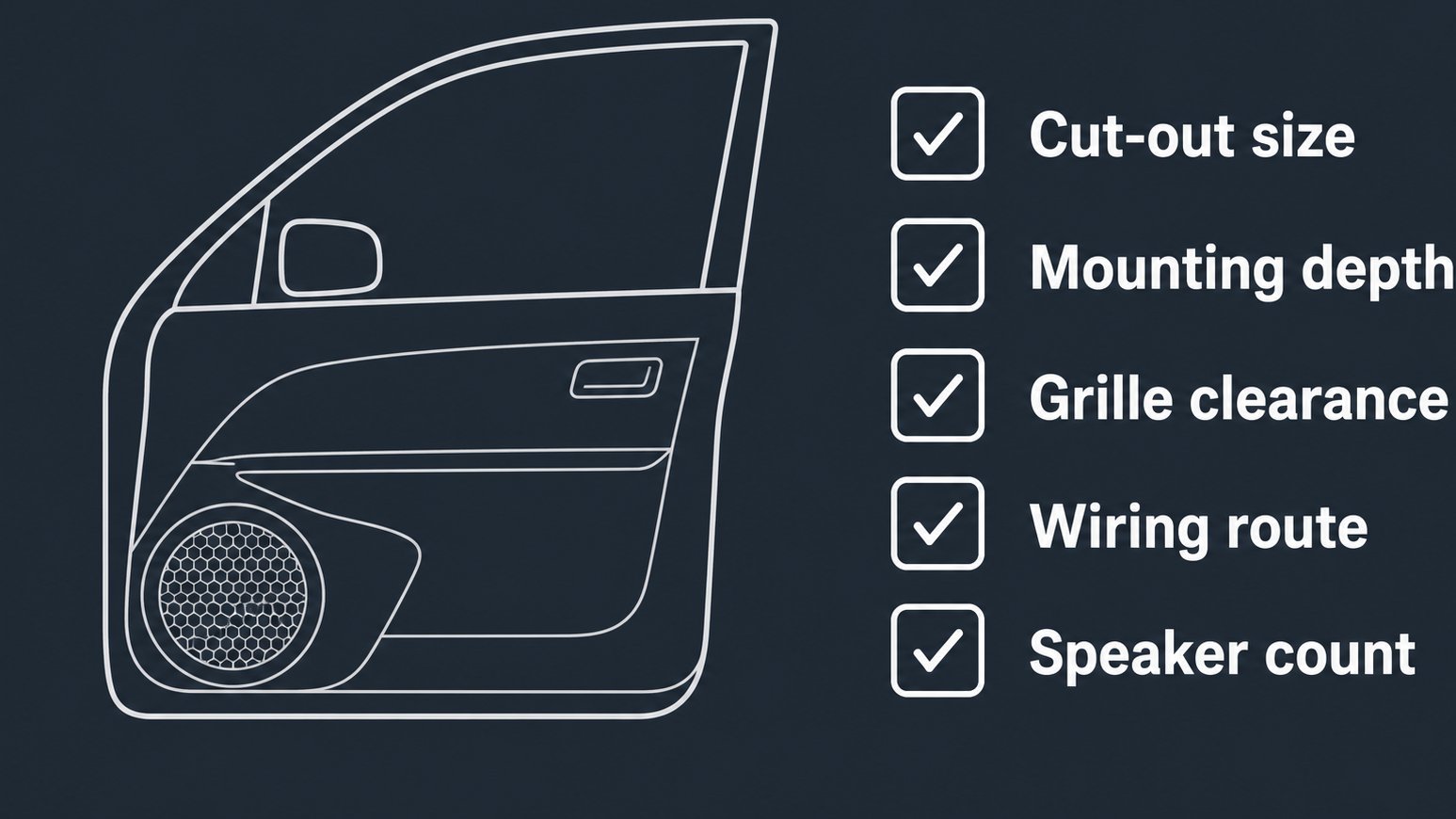 Best DS18 Black Friday/Cyber Monday 42 Checklist for speaker fitment before sale buying