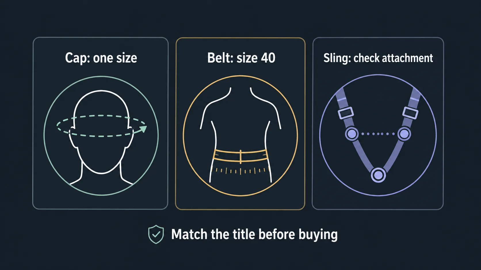 Fit and compatibility checks for Browning accessories