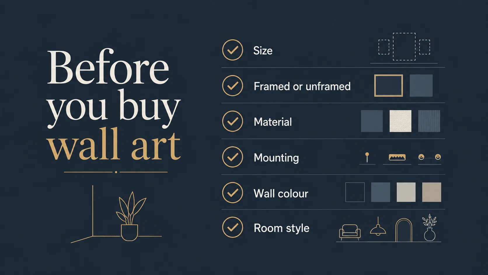 Wall Art Black Friday & Cyber Monday Deals 27 Checklist for buying wall art online